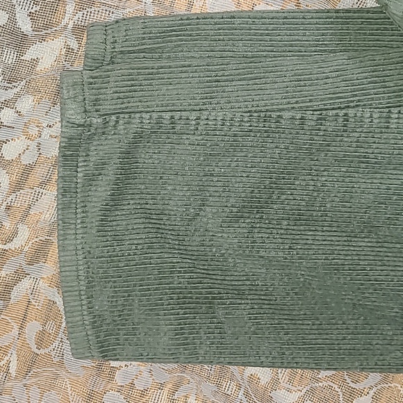 Empyre courduroy size 0 womens green - Picture 4 of 9